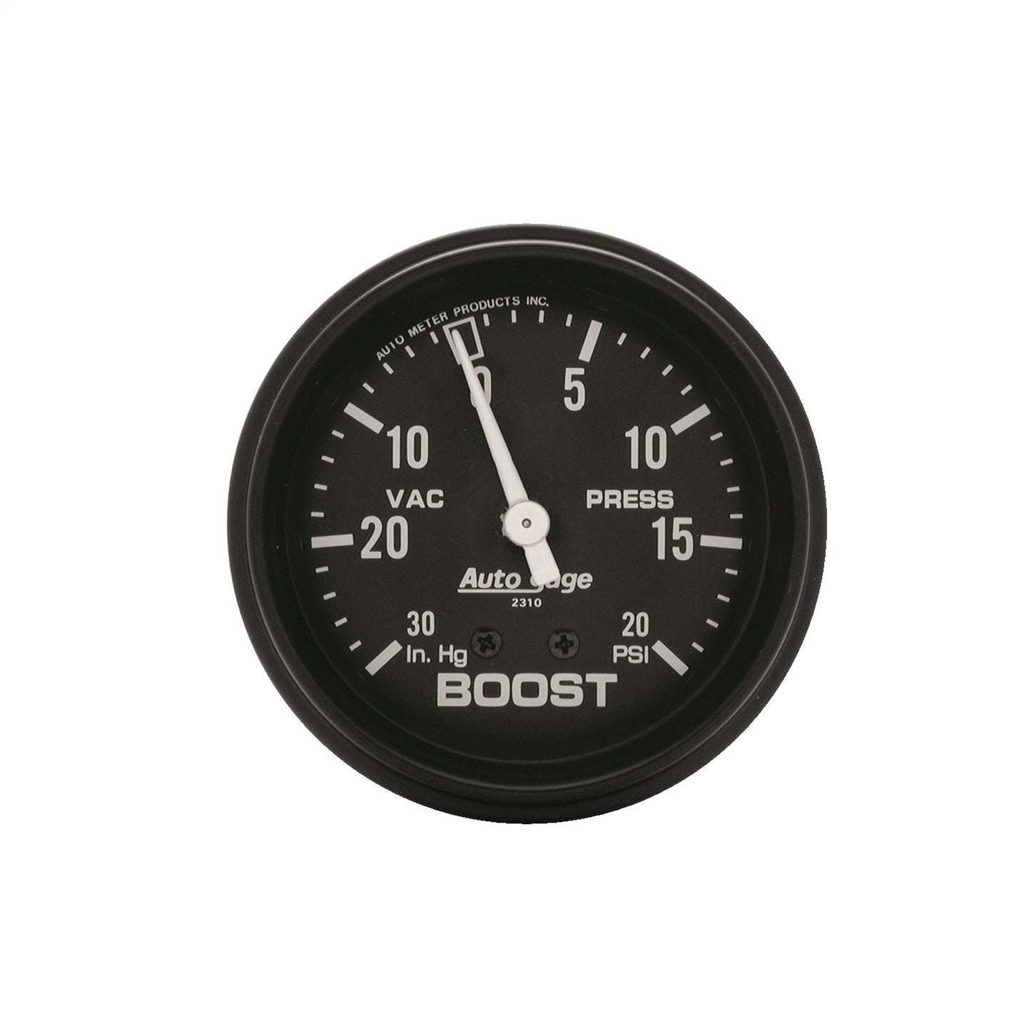 AutoMeter 2-5/8 in. BOOST/VACUUM 30 IN HG/20 PSI AUTO GAGE 2310