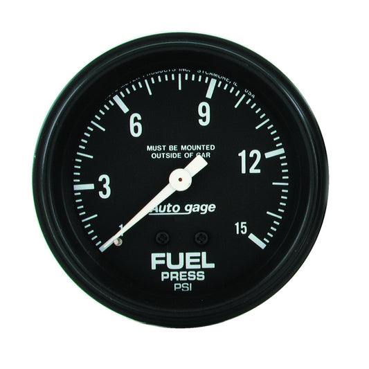 AutoMeter 2-5/8 in. FUEL PRESSURE 0-15 PSI AUTO GAGE 2311