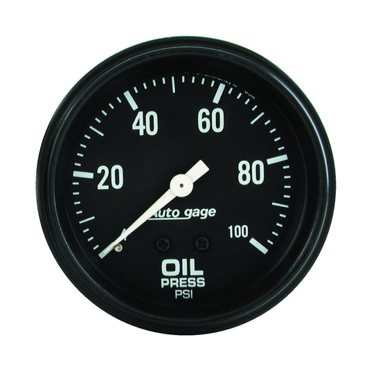 AutoMeter 2-5/8 in. OIL PRESSURE 0-100 PSI AUTO GAGE 2312