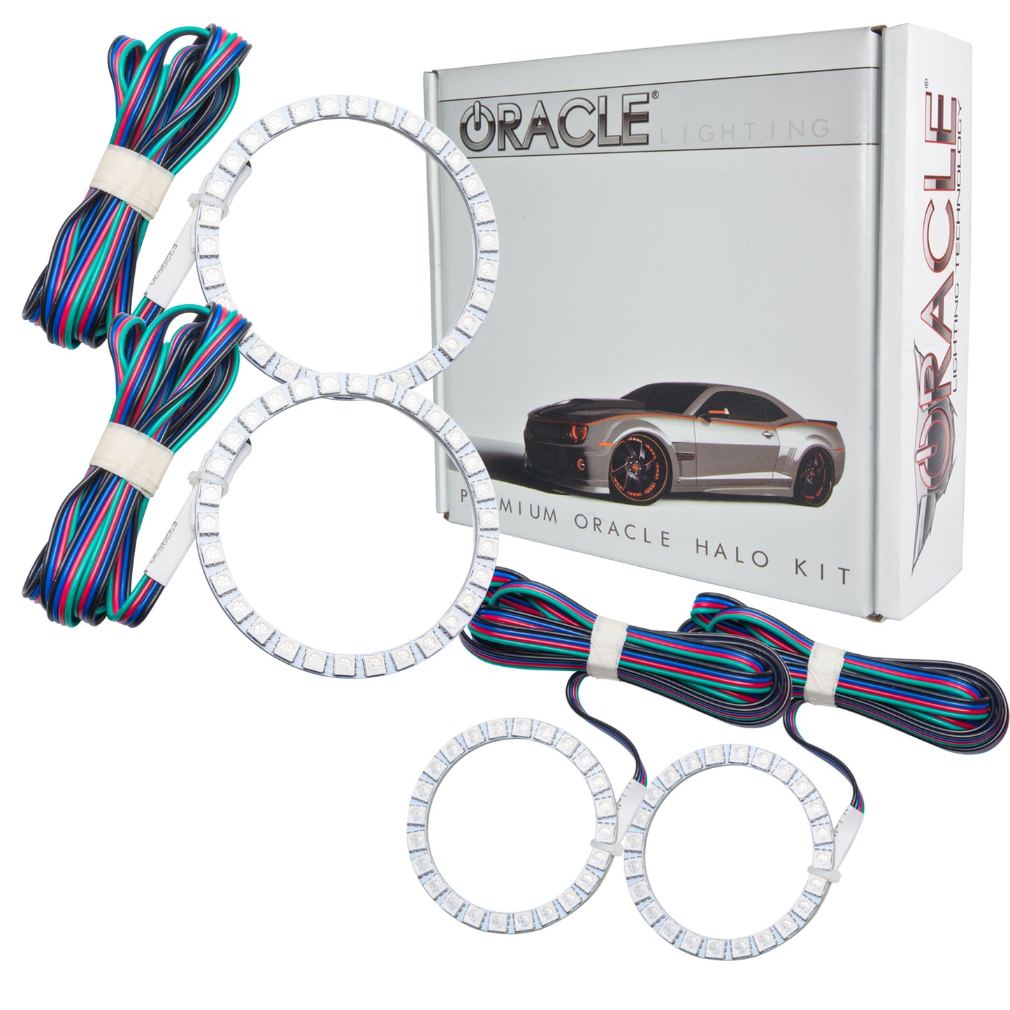 Oracle Lighting 2321-330 - Infiniti G35 Coupe 2006-2007 ORACLE ColorSHIFT Halo Kit