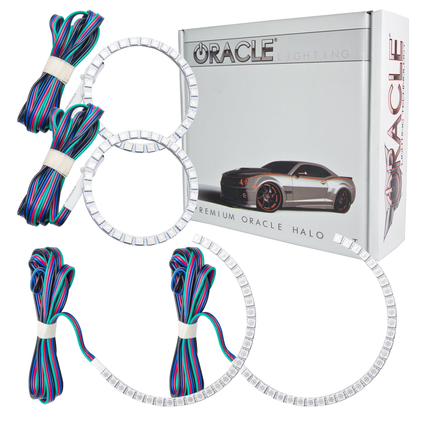 Oracle Lighting 2322-334 - Infiniti G37 Coupe 2008-2010 ORACLE ColorSHIFT Halo Kit