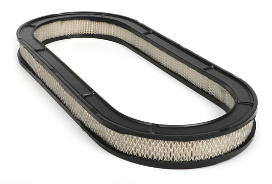 Trans-Dapt Performance Oval Air Filter Element; 9.75 In. Width 20.75 In. Length 1-3/4 In. Tall- Paper 2324