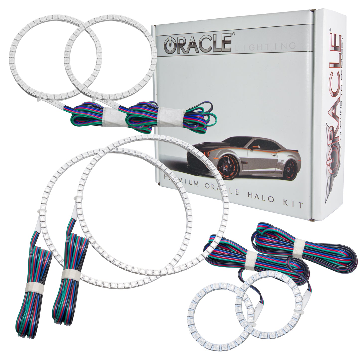 Oracle Lighting 2328-333 - Infiniti M35 2006-2008 ORACLE ColorSHIFT Halo Kit