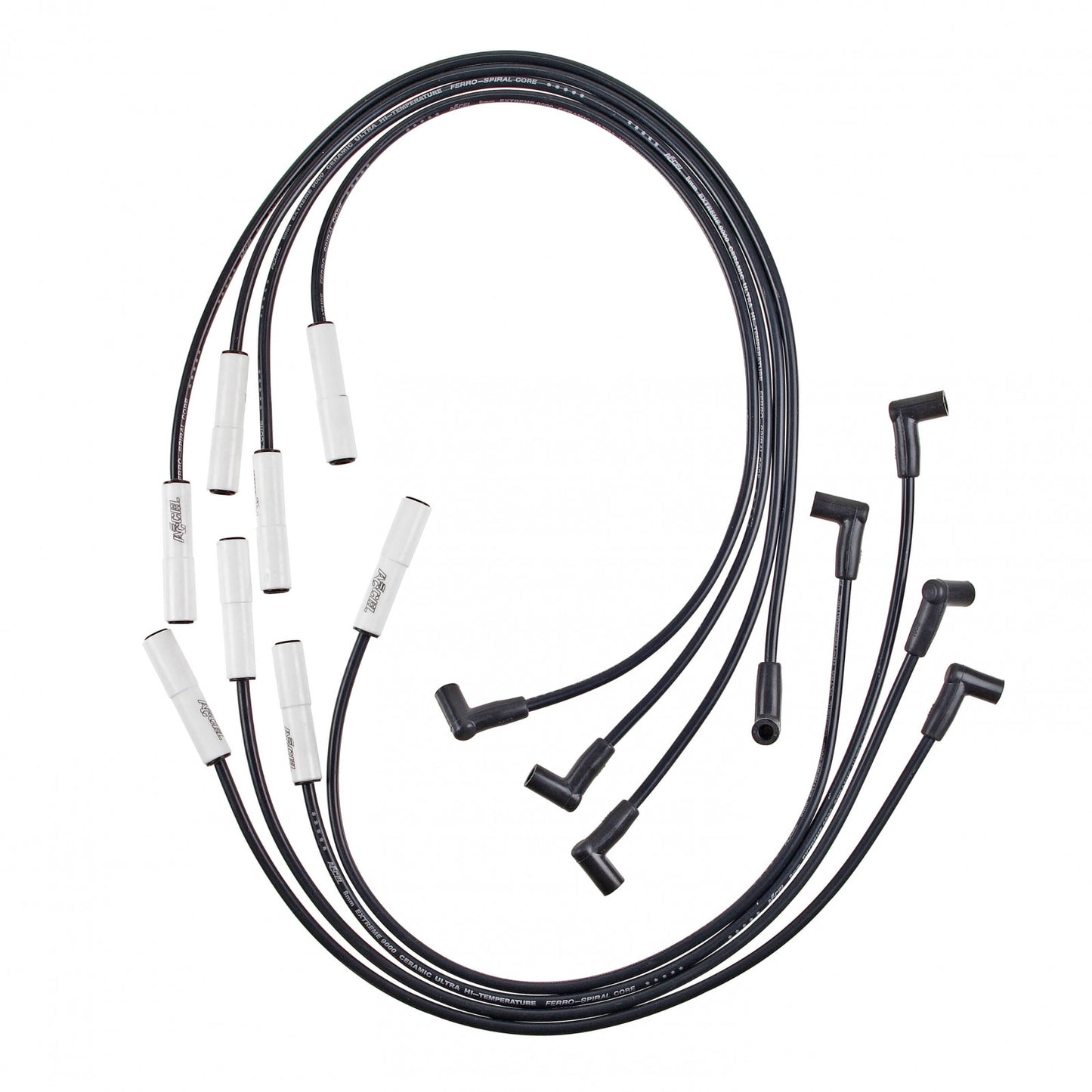 ACCEL Spark Plug Wire Set - Extreme 9000 Ceramic Boot - Chevy /GM Big Block 396-502 w/ HEI - Custom Fit 9013C