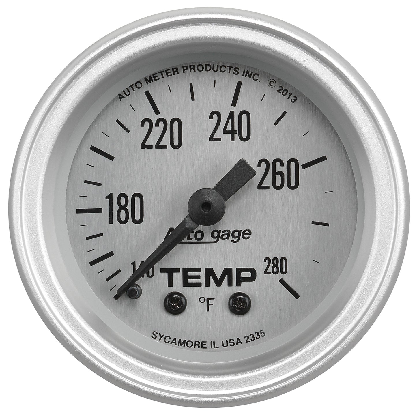 AutoMeter 2-1/16 in. WATER TEMPERATURE 140-280 Fahrenheit AUTO GAGE 2335
