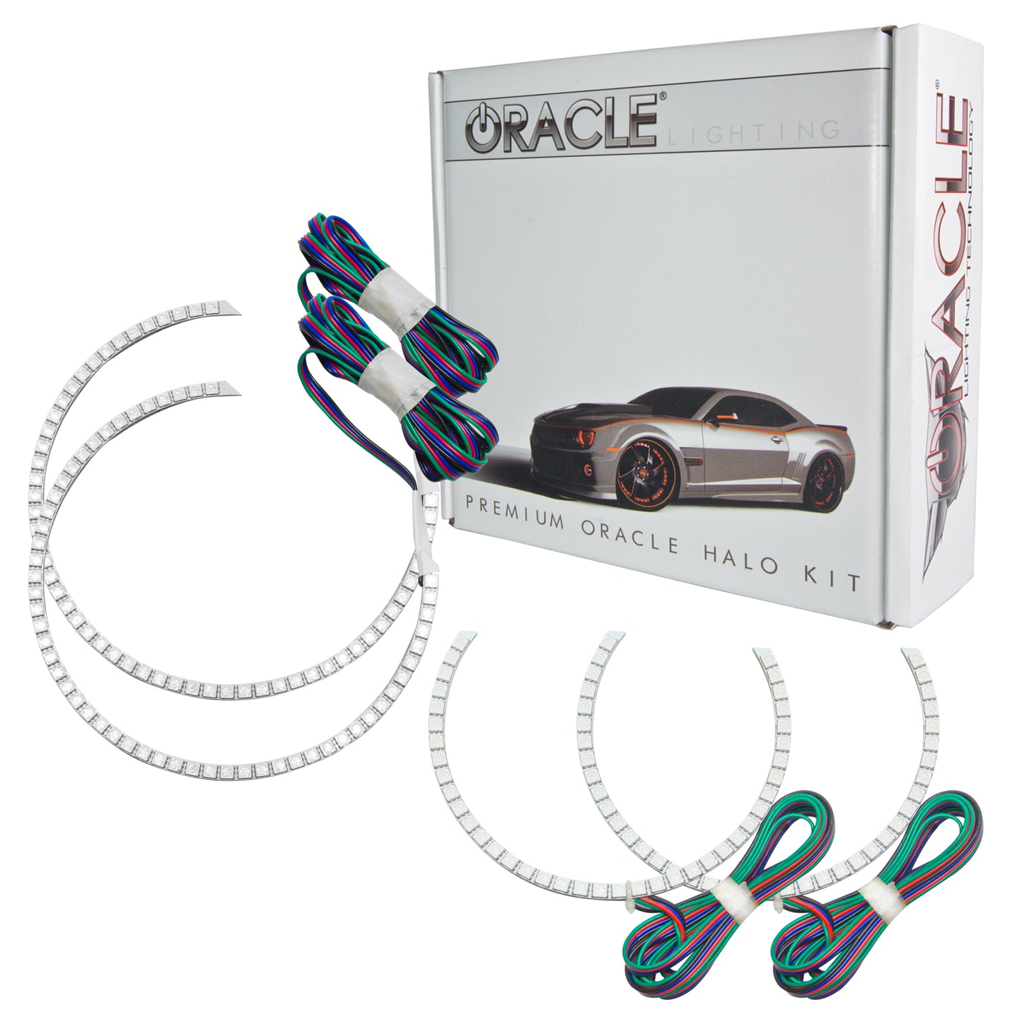 Oracle Lighting 2342-504 - Lexus IS 300 2001-2005 ORACLE ColorSHIFT Halo Kit