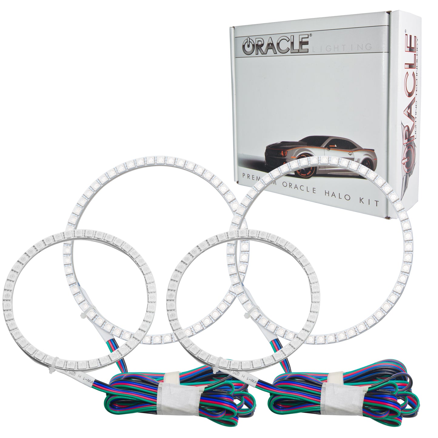 Oracle Lighting 2343-333 - Lexus IS 250 2006-2008 ORACLE ColorSHIFT Halo Kit