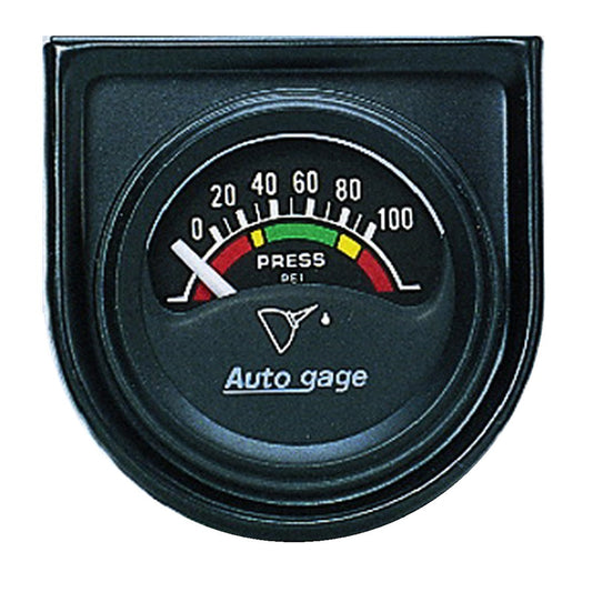 AutoMeter 1-1/2-1/16 in. OIL PRESSURE 0-100 PSI AUTO GAGE 2354
