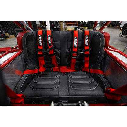 PRP-A9239-Elite Series Low Back Rear Suspension Bench Seat