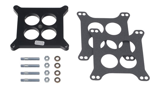 Trans-Dapt Performance 1/2 In. Holley 4Bbl Spacer - Ported- Plastic Phenolic Carburetor Spacer 2370