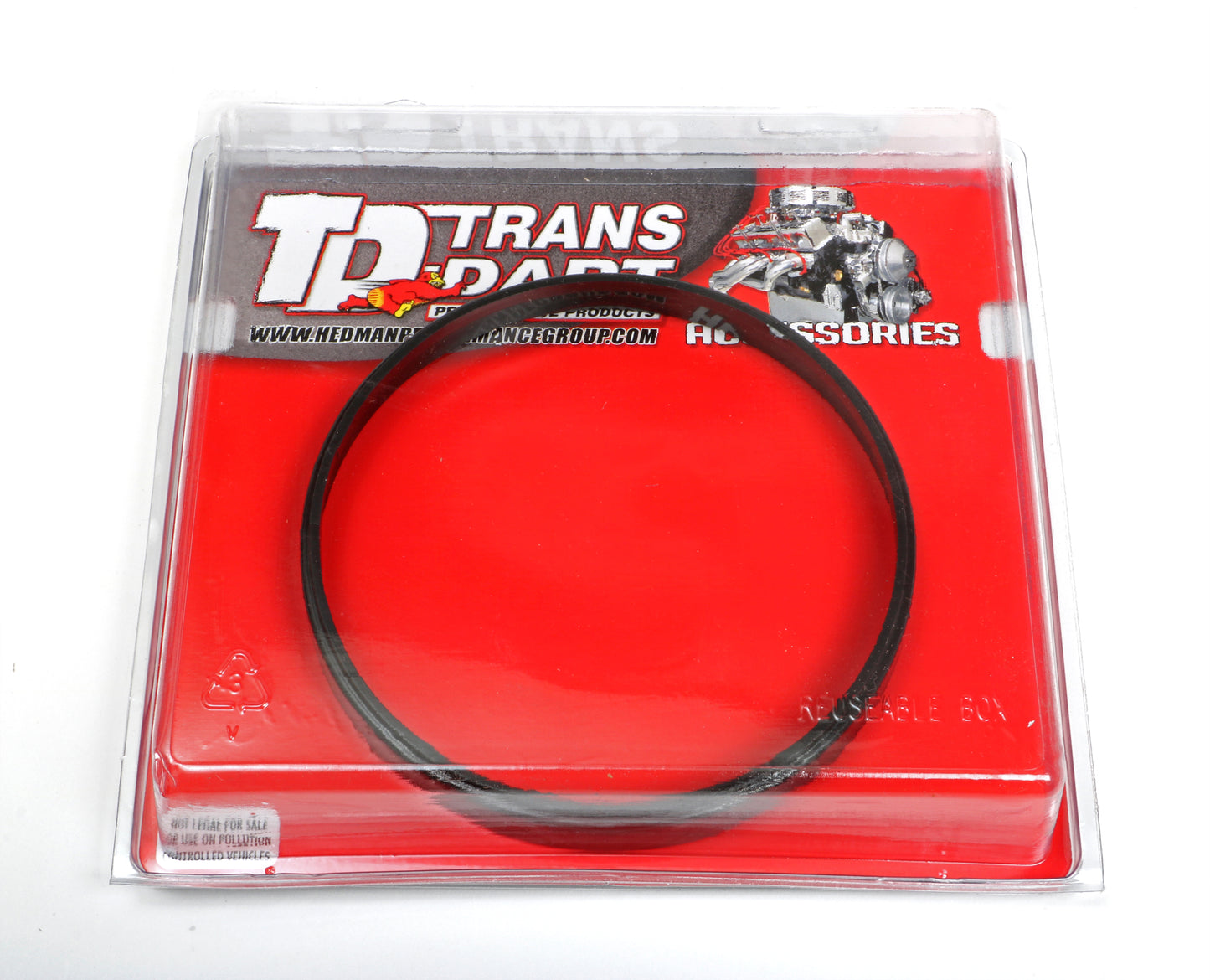 Trans-Dapt Performance 1/2 In. Tall Air Cleaner Riser (5 1/8 In. Neck)- Heat Resistant Plastic. 2378