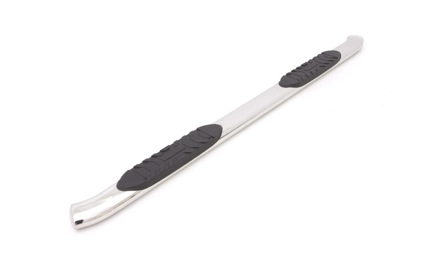 Lund 23789010 Polished Stainless Steel 5 Inch Oval Curved Nerf Bars For 2019-2022 Ford Ranger SuperCrew