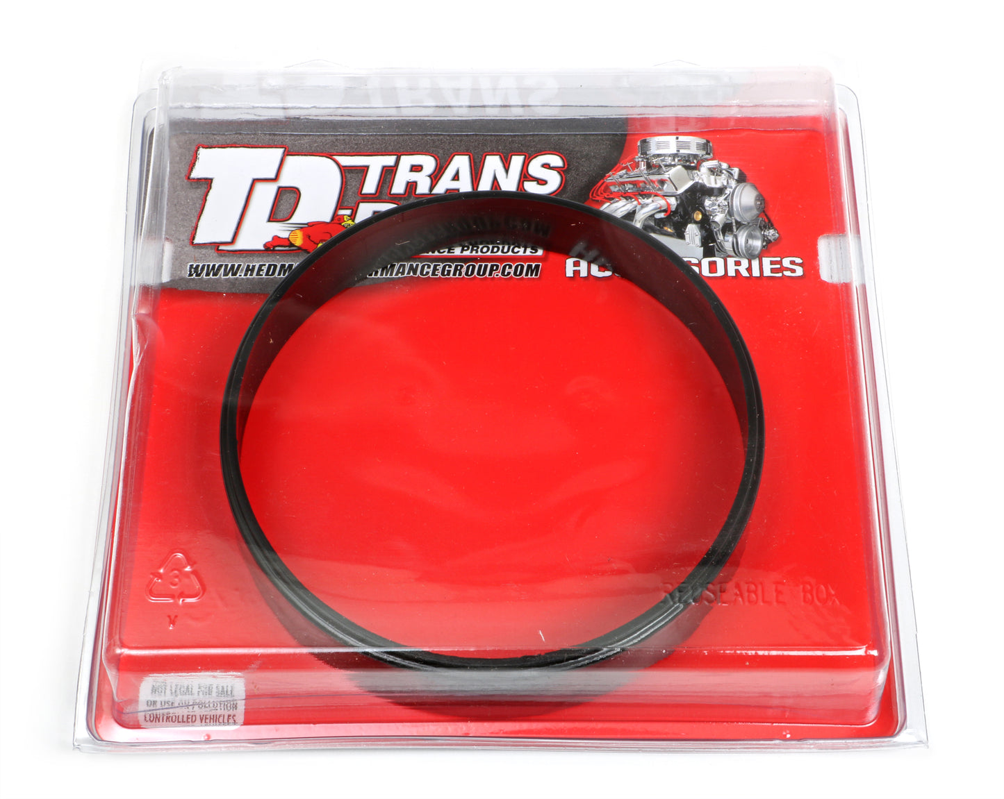 Trans-Dapt Performance 1 In. Tall Air Cleaner Riser (5 1/8 In. Neck)- Heat Resistant Plastic. 2379