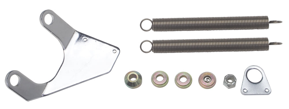 Trans-Dapt Performance Carburetor Throttle Return Spring Kit; Bb Chevy- Chrome 2386