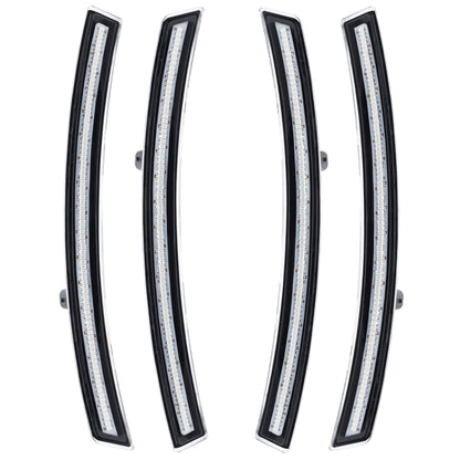 Oracle Lighting 3960-019 - Chevrolet Corvette C7 Sidemarkers - Clear - Black