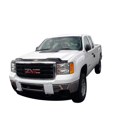 Auto Ventshade 322029 Aeroskin Flush Mount Dark Smoke Hood Protector For 2011-2014 GMC Sierra 2500HD 3500HD