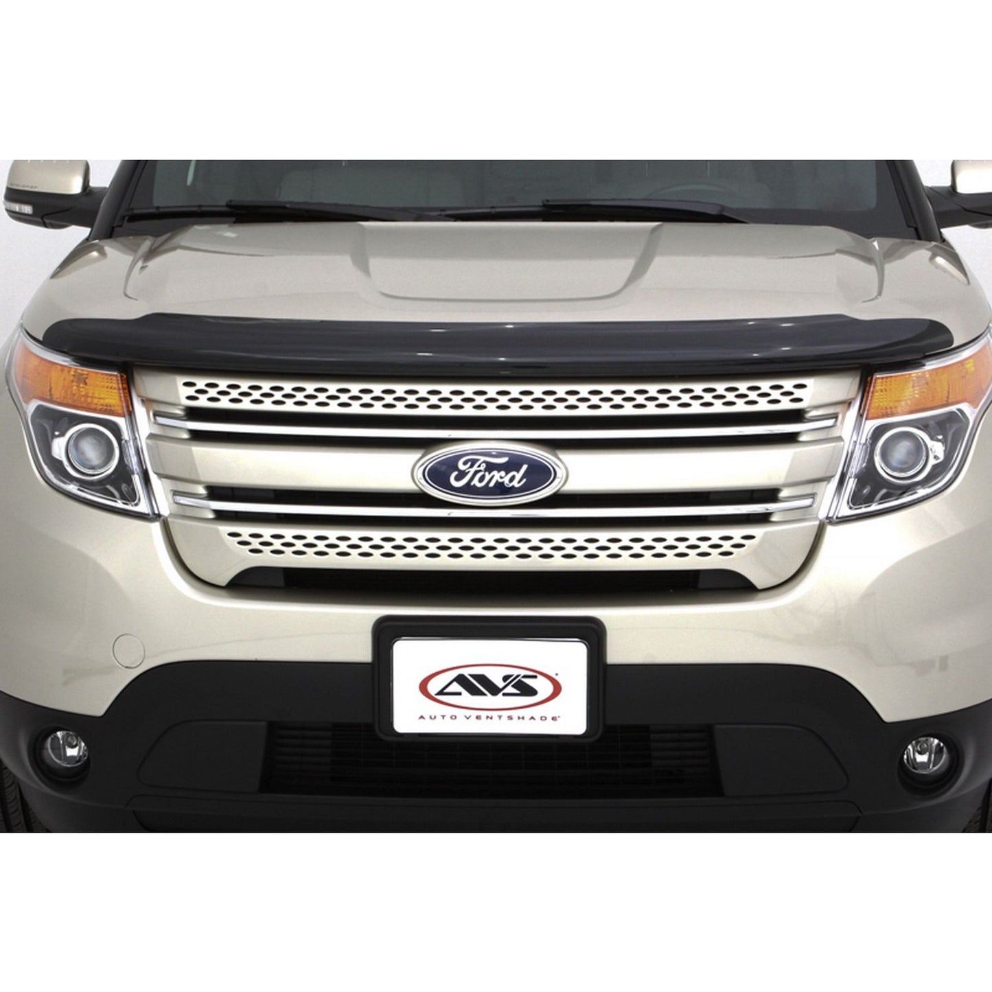 Auto Ventshade 25164 Bugflector II Dark Smoke Hood Shield For 2011-2015 Ford Explorer