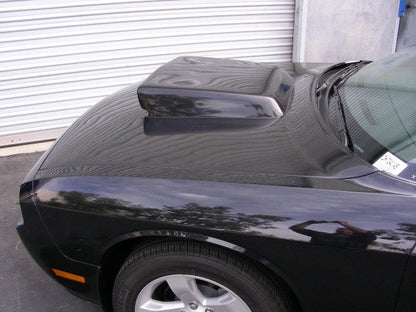 Blackops 240.0509-JTGJ Dodge Challenger Super Stock Carbon Fiber Hood Carbon Fiber Outer Piece With Fiberglass Inner Piece