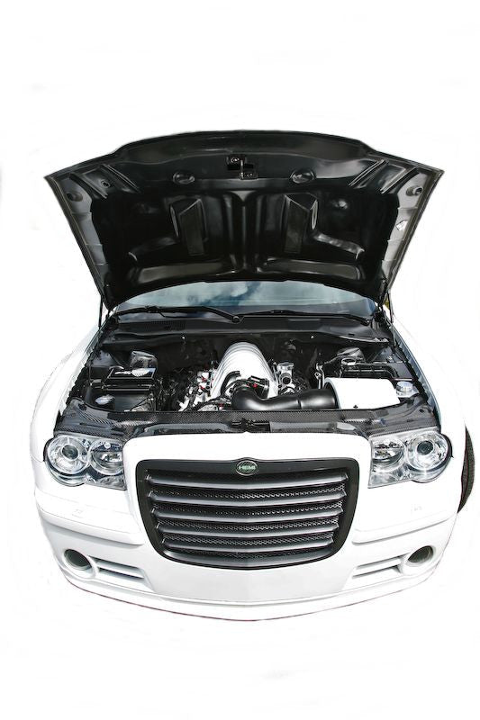 Blackops 240.096-JTGJ Chrysler 300 Hood Challenger Style 2005-2010 Carbon Fiber Inner and Outer