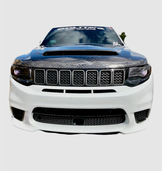 Blackops 240.1019-JTGJ Jeep Grand Cherokee Carbon Fiber Demon Hood WK2 2011-2021 Full Carbon Fiber