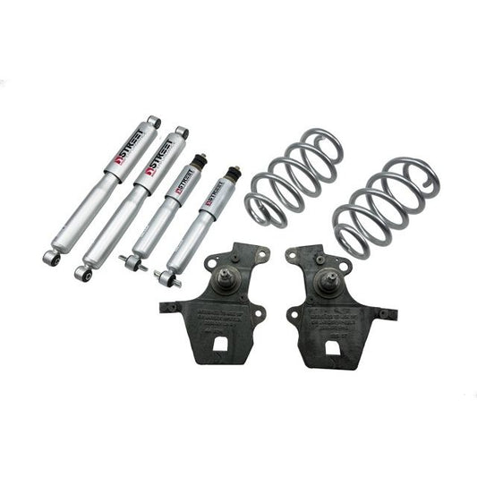 BELLTECH 932SP LOWERING KITS Front And Rear Complete Kit W/ Street Performance Shocks 1997-2002 Ford Expedition/Navigator (2WD w/ Factory Rear Coil Springs) 2 in. F/3 in. R drop W/ Street Performance Shocks