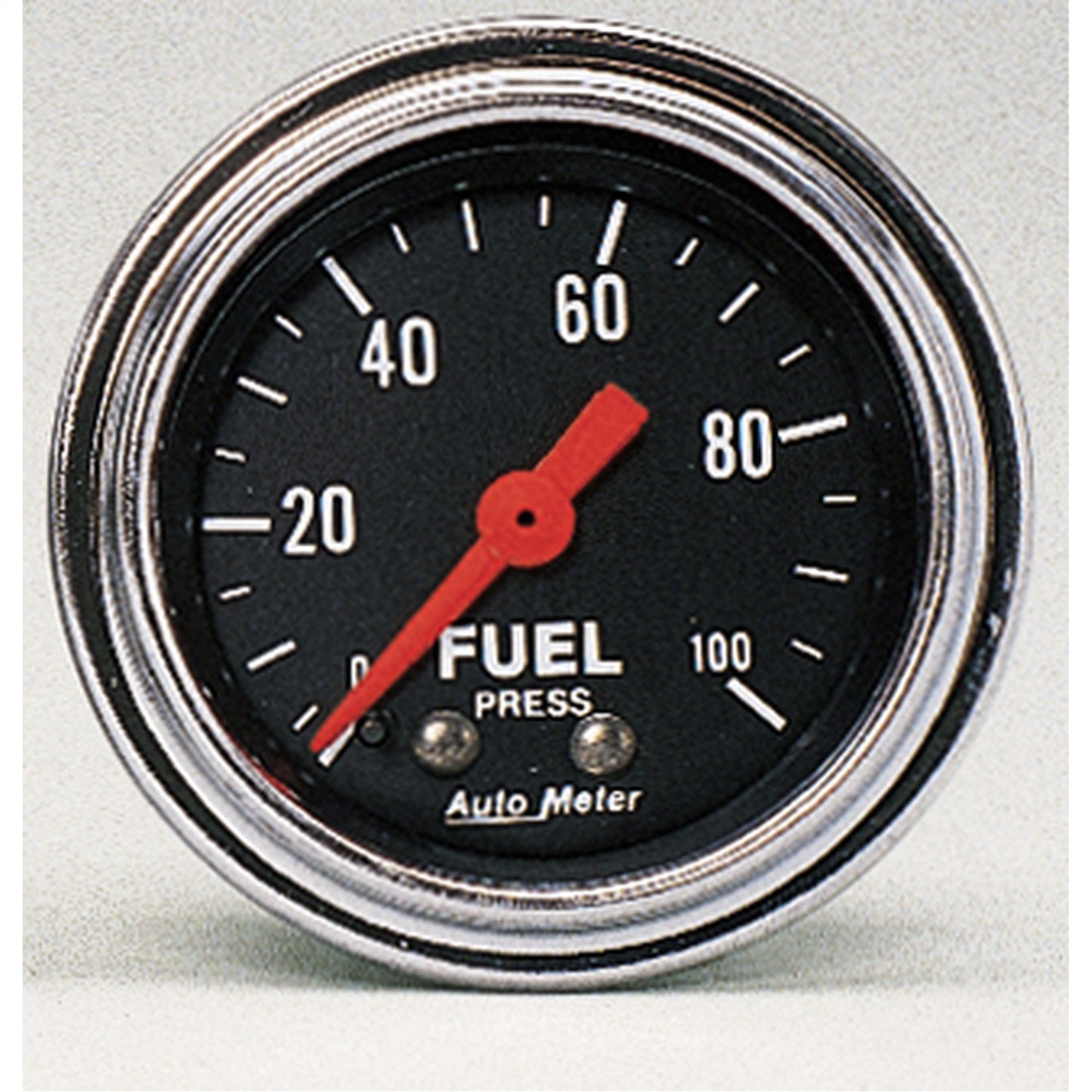 AutoMeter 2-1/16 in. FUEL PRESSURE 0-100 PSI TRADITIONAL CHROME 2412