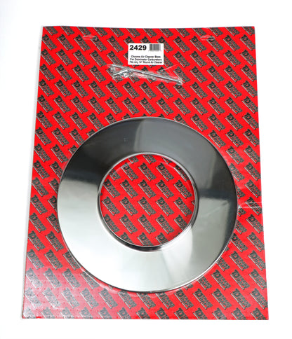Trans-Dapt Performance Dominator Air Cleaner Base; 14 In. Diameter; 7-15/16 In. Neck- Chrome 2429