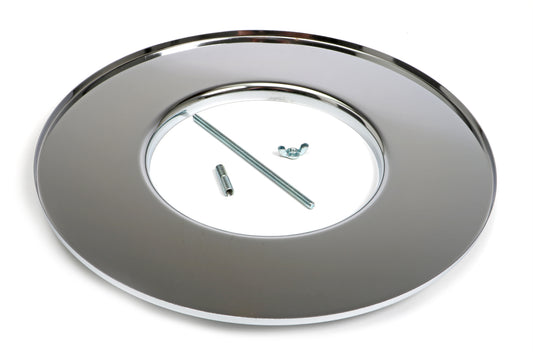Trans-Dapt Performance Dominator Air Cleaner Base; 14 In. Diameter; 7-15/16 In. Neck- Chrome 2429
