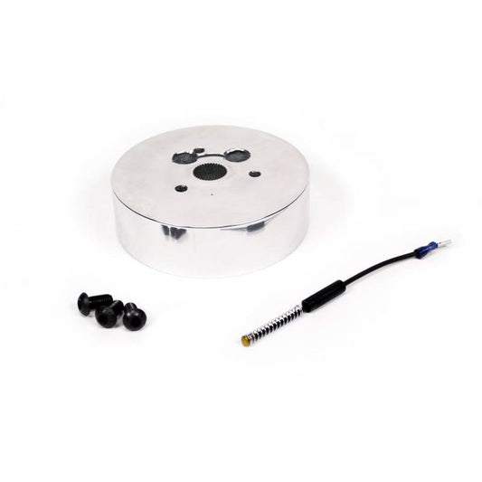 IDIDIT Steering Wheel Adaptor; 3 Bolt; CON2R Polished 2209330040