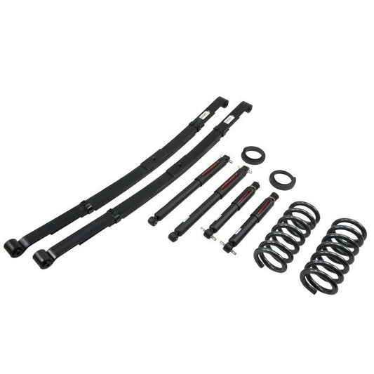 BELLTECH 793ND LOWERING KITS Front And Rear Complete Kit W/ Nitro Drop 2 Shocks 1995-1999 Chevrolet Tahoe/Yukon (2DR only) 2 in. or 3 in. F/3.5 in. R drop W/ Nitro Drop II Shocks