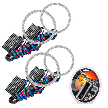 Oracle Lighting 2438-330 - Nissan Maxima 2009-2013 ORACLE ColorSHIFT Halo Kit