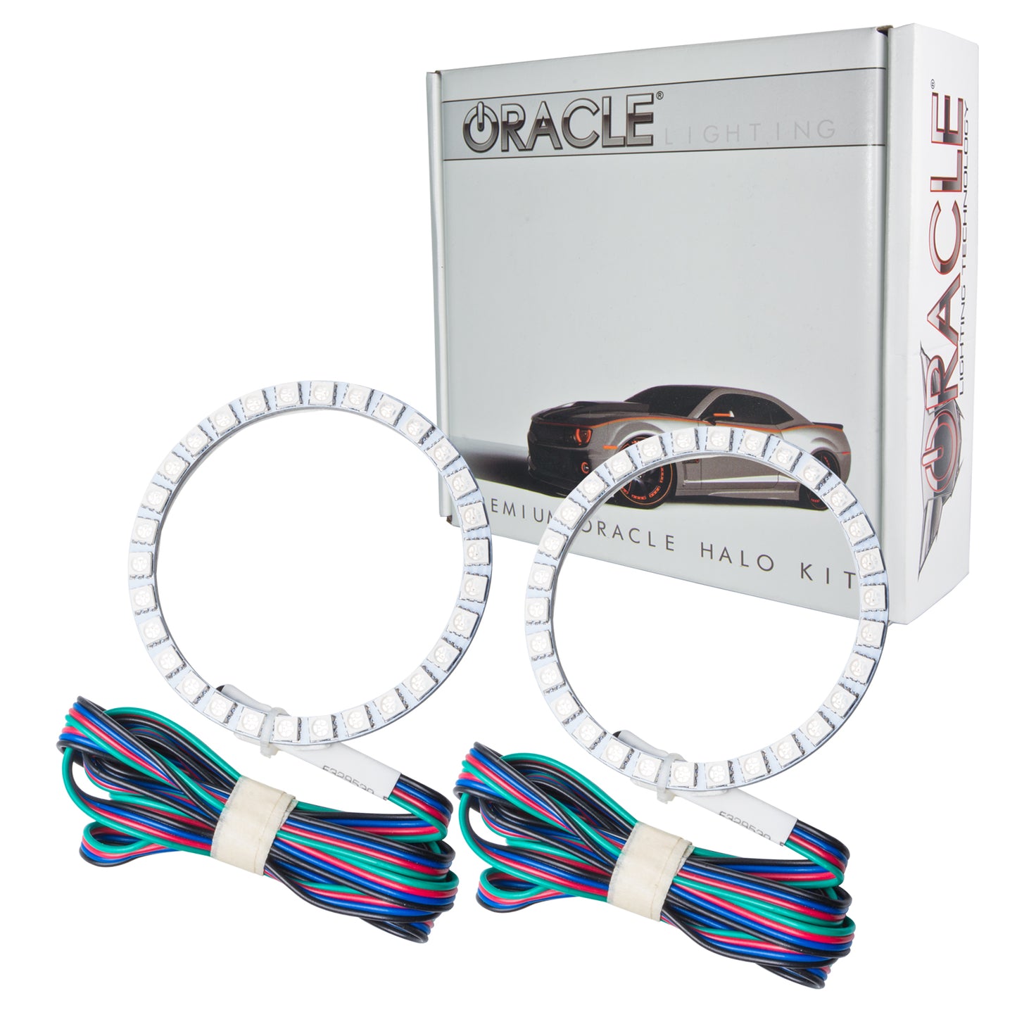 Oracle Lighting 2446-333 - Nissan 350 Z 2006-2011 ORACLE ColorSHIFT Halo Kit