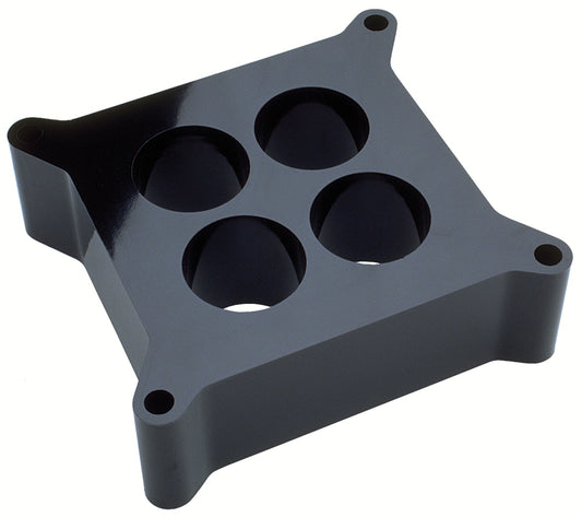 Trans-Dapt Performance 2 In. Holley 4Bbl Spacer - Ported- Plastic Phenolic Carburetor Spacer 2462