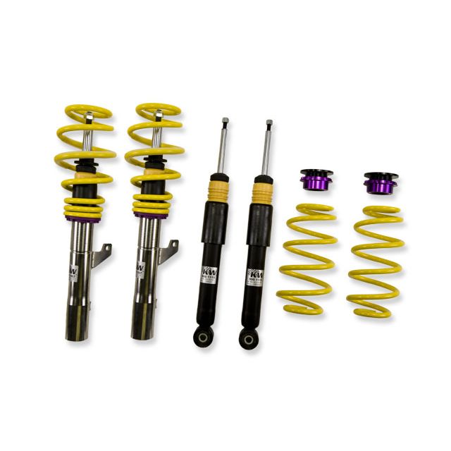 KW Suspensions 15280085 KW V2 Coilover Kit - VW Eos (1F); all models all engines FWD without DCC