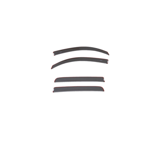 Auto Ventshade 994036-1G3 Color Match Low Profile Ventvisor Side Window Deflector 4-Piece Set For 21-23 Toyota Tacoma Double Cab Magnetic Grey Metallic In-Channel Mount