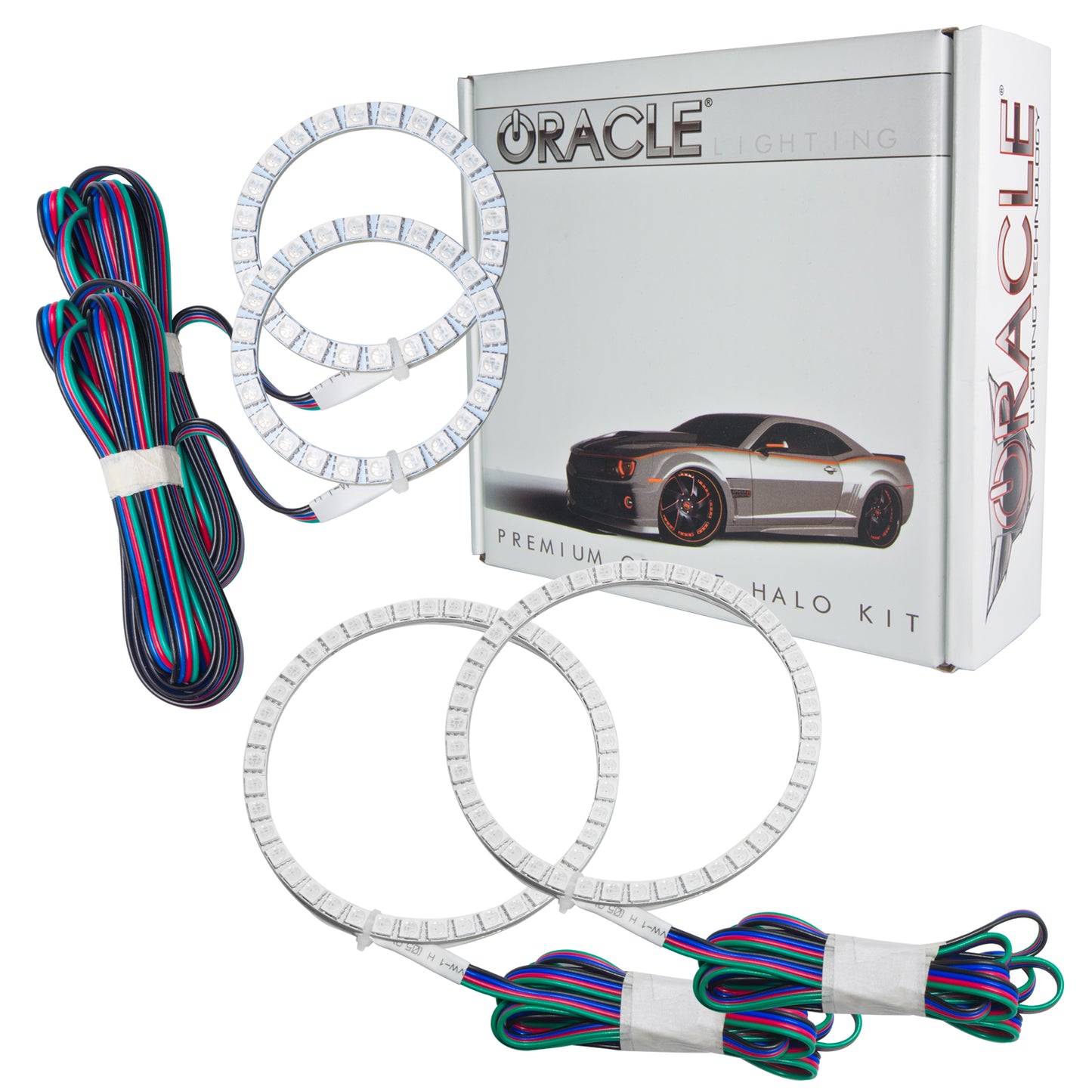 Oracle Lighting 2502-330 - Nissan GT-R 2009-2013 ORACLE ColorSHIFT Halo Kit