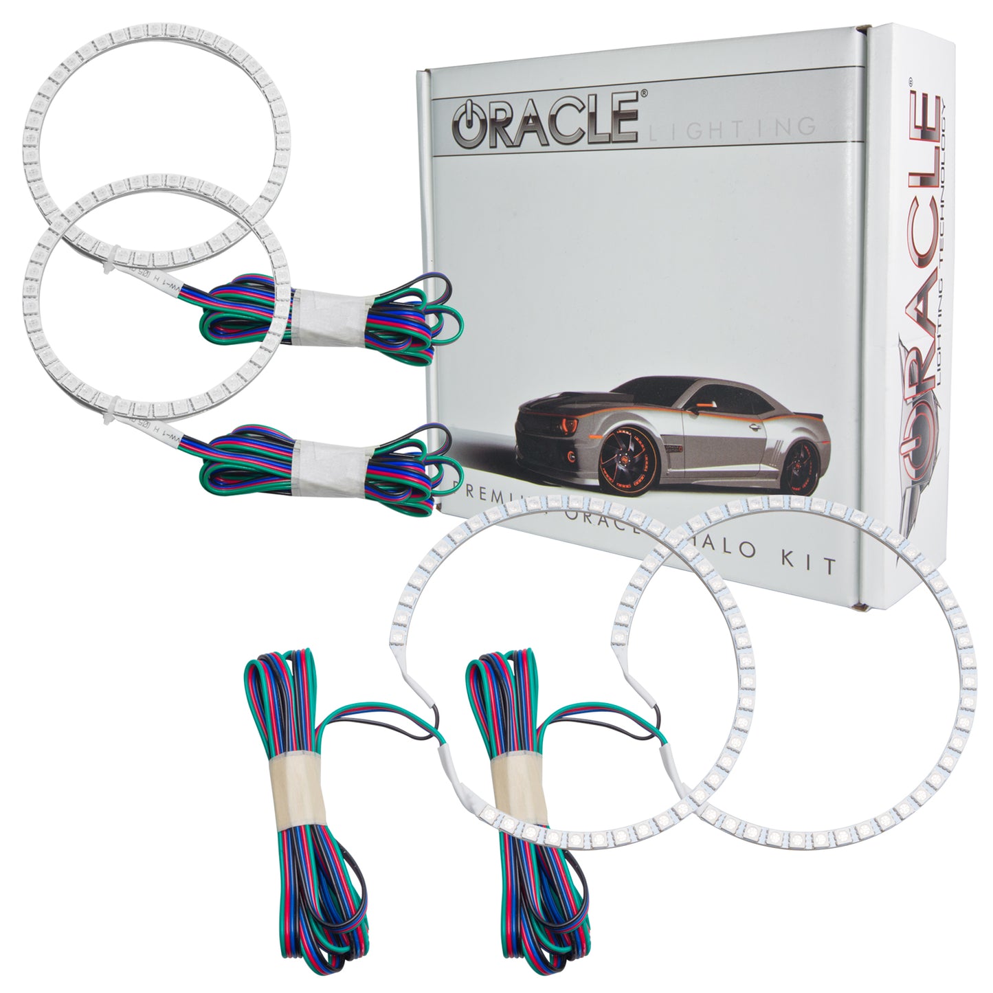 Oracle Lighting 2509-334 - Pontiac G6 2005-2010 ORACLE ColorSHIFT Halo Kit