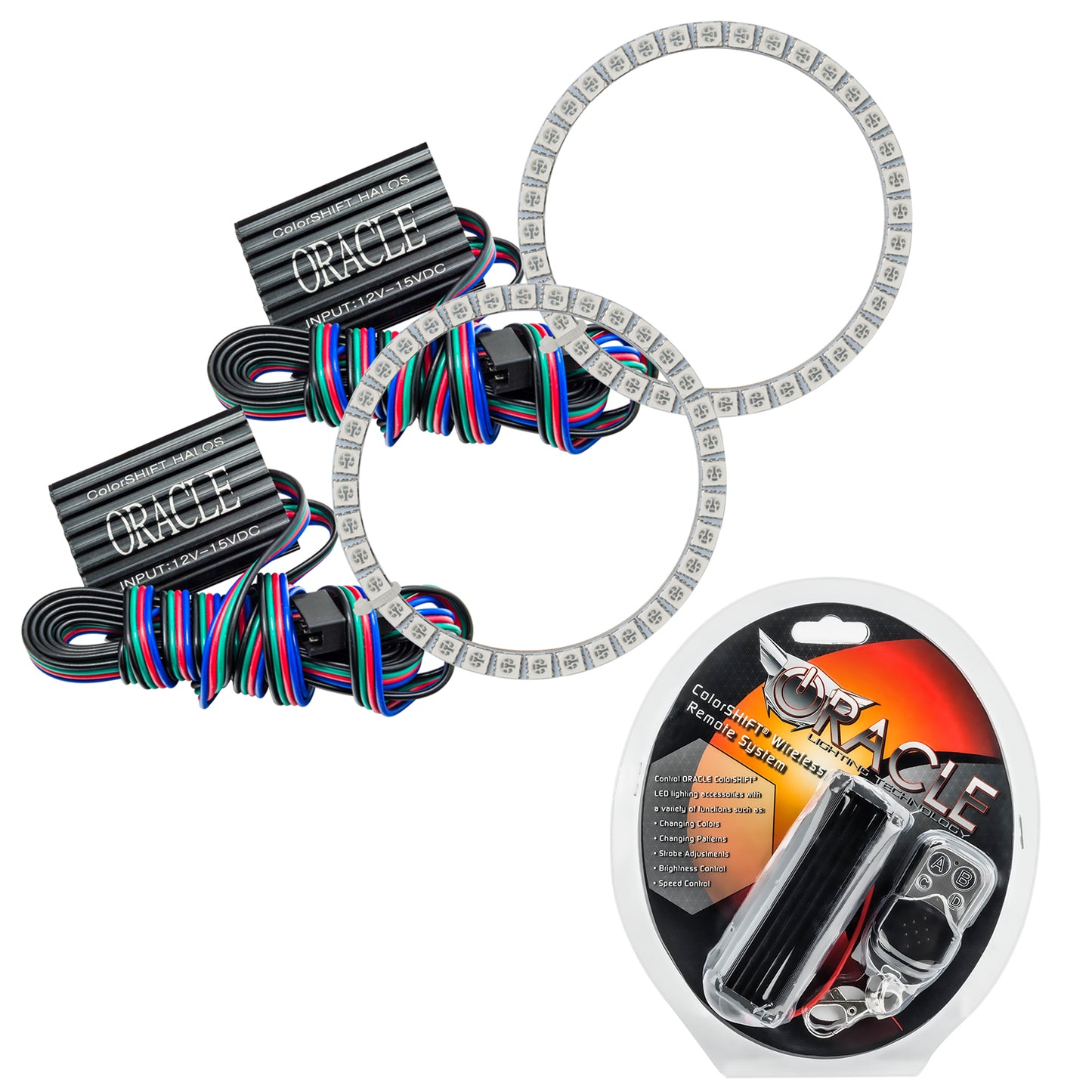 Oracle Lighting 2511-330 - Saturn Sky 2007-2009 ORACLE ColorSHIFT Halo Kit