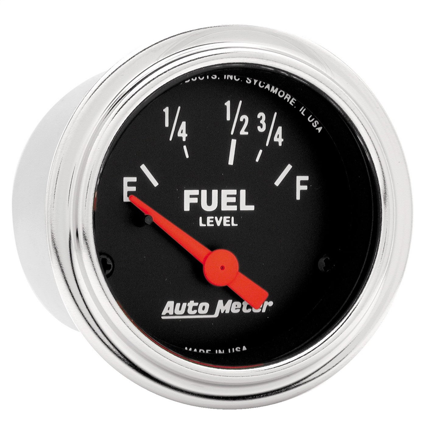 AutoMeter 2-1/16 in. FUEL LEVEL 73-10 O TRAD. CHROME 2515