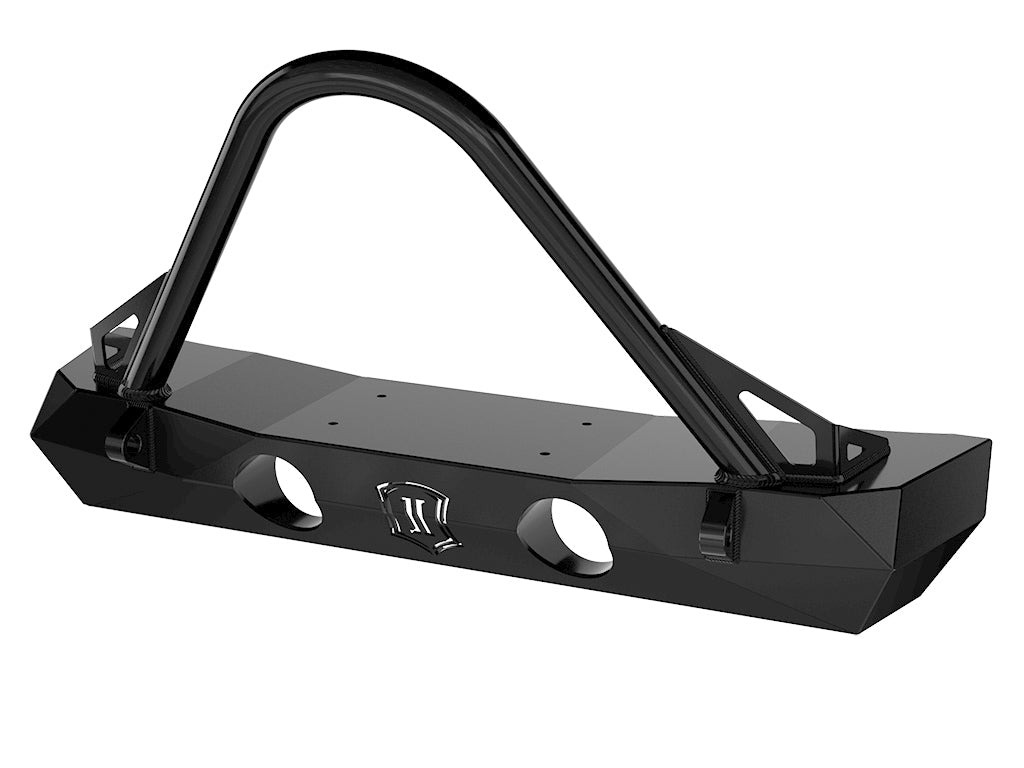 ICON Impact Series Offroad Armor 18-UP JEEP JL / 20-UP JT PRO SERIES FRONT BUMPER W/ STINGER & TABS 25165