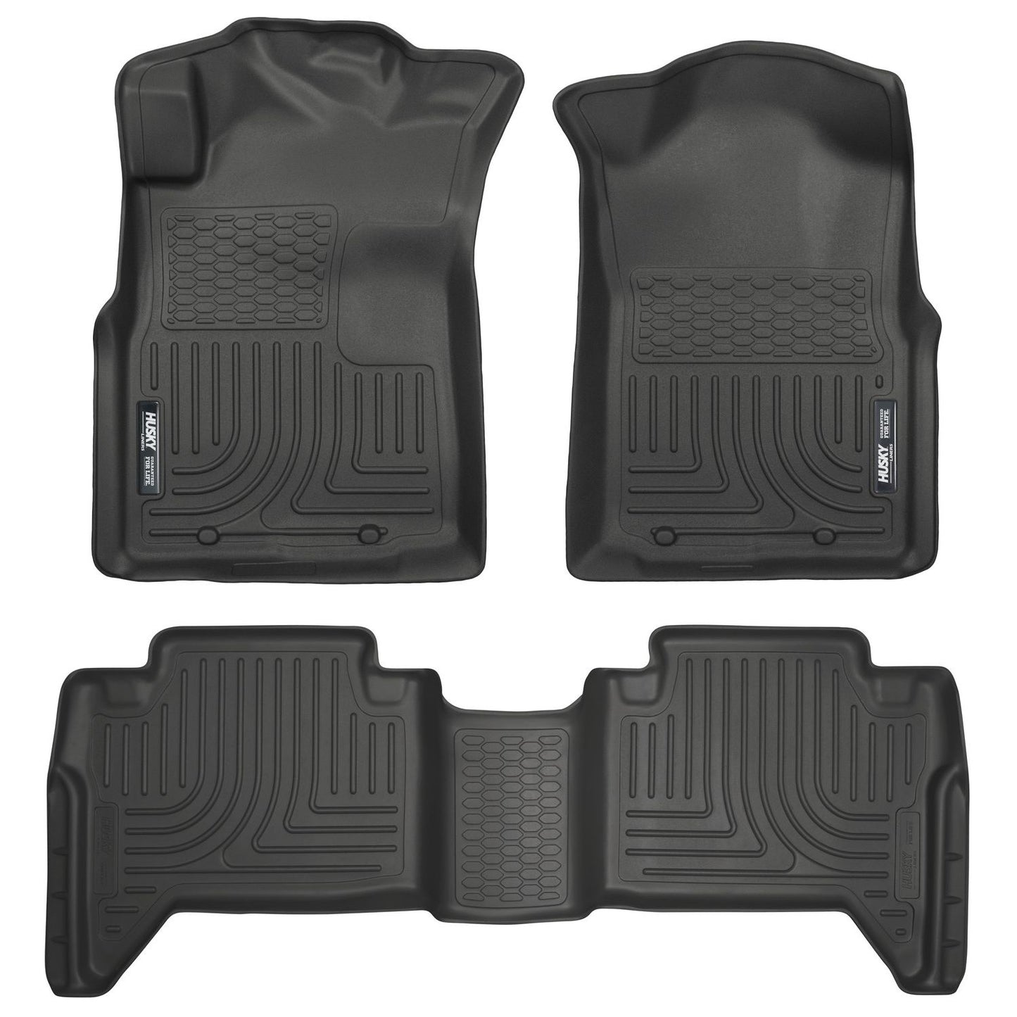 Husky Liners Front & 2nd Seat Floor Liners (Footwell Coverage) 98951