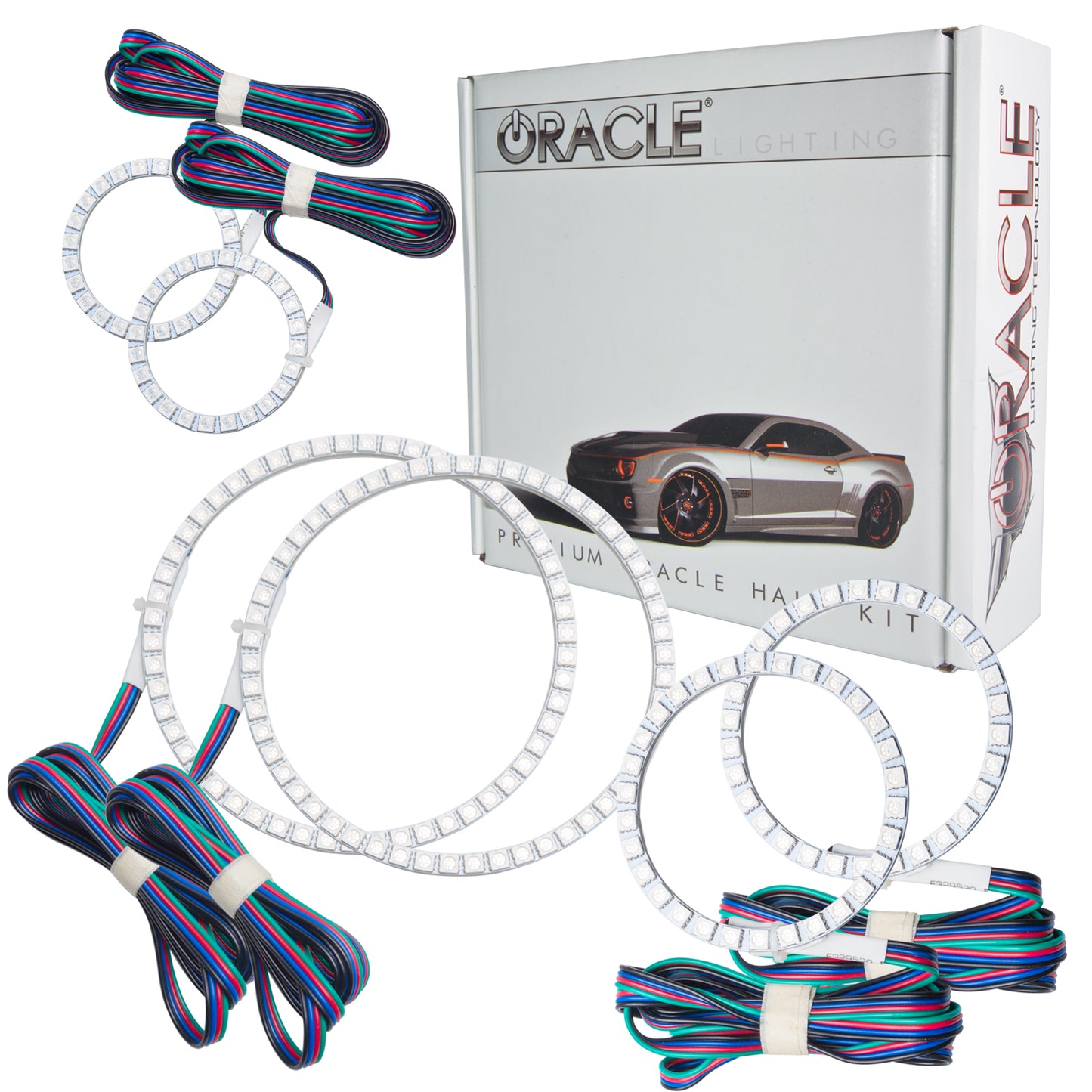 Oracle Lighting 2517-334 - Toyota Supra 1993-1998 ORACLE ColorSHIFT Halo Kit