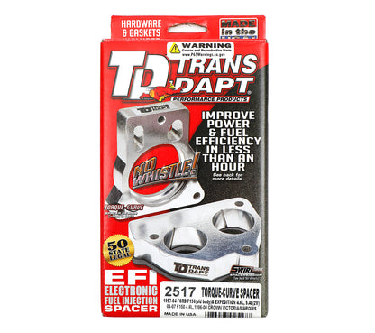 Trans-Dapt Performance 1997-04 Ford F150 (Old Body) Or Expedition With 4.6L Or 5.4L (2V).- Torque-Curve Mpfi Spacer 2517
