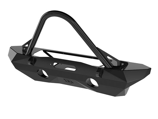ICON Impact Series Offroad Armor 07-18 JK PRO SERIES MID WIDTH FRONT BUMPER REC WINCH MNT W/ STINGER 25233