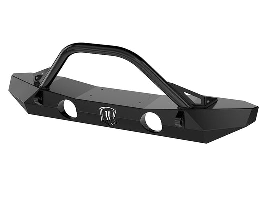 ICON Impact Series Offroad Armor 07-18 JK PRO SERIES MID WIDTH FRONT BUMPER W/ BAR 25235
