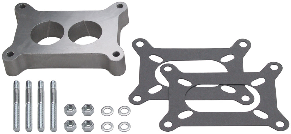 Trans-Dapt Performance Holley 2Bbl 350-500-650- Cast Aluminum Swirl-Torque Carburetor Spacer 2527