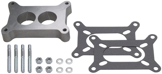 Trans-Dapt Performance Holley 2Bbl 350-500-650- Cast Aluminum Swirl-Torque Carburetor Spacer 2527