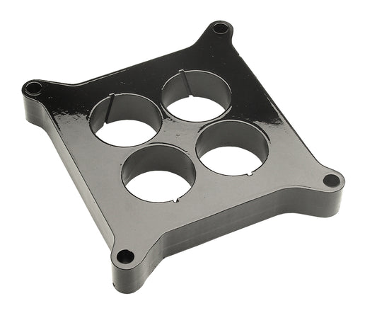Trans-Dapt Performance 1 In. Holley 4Bbl Square Bore- Plastic Phenolic Swirl-Torque Spacer 2531