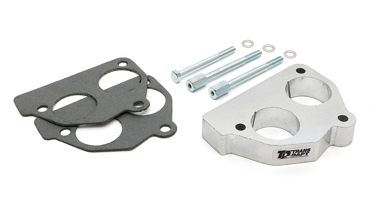 Trans-Dapt Performance 1992-95 Chevy/Gmc Trucks And Suvs With 4.3L V6 Or 5.0L 5.7L V8- Swirl-Torque Throttle Body Spacer; Double Wing Nut Air Cleaner Model 2534