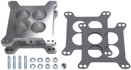 Trans-Dapt Performance 2 In. 4Bbl Holley/Afb- Cast Aluminum Swirl-Torque Carburetor Spacer W/ Pcv Valve 2548